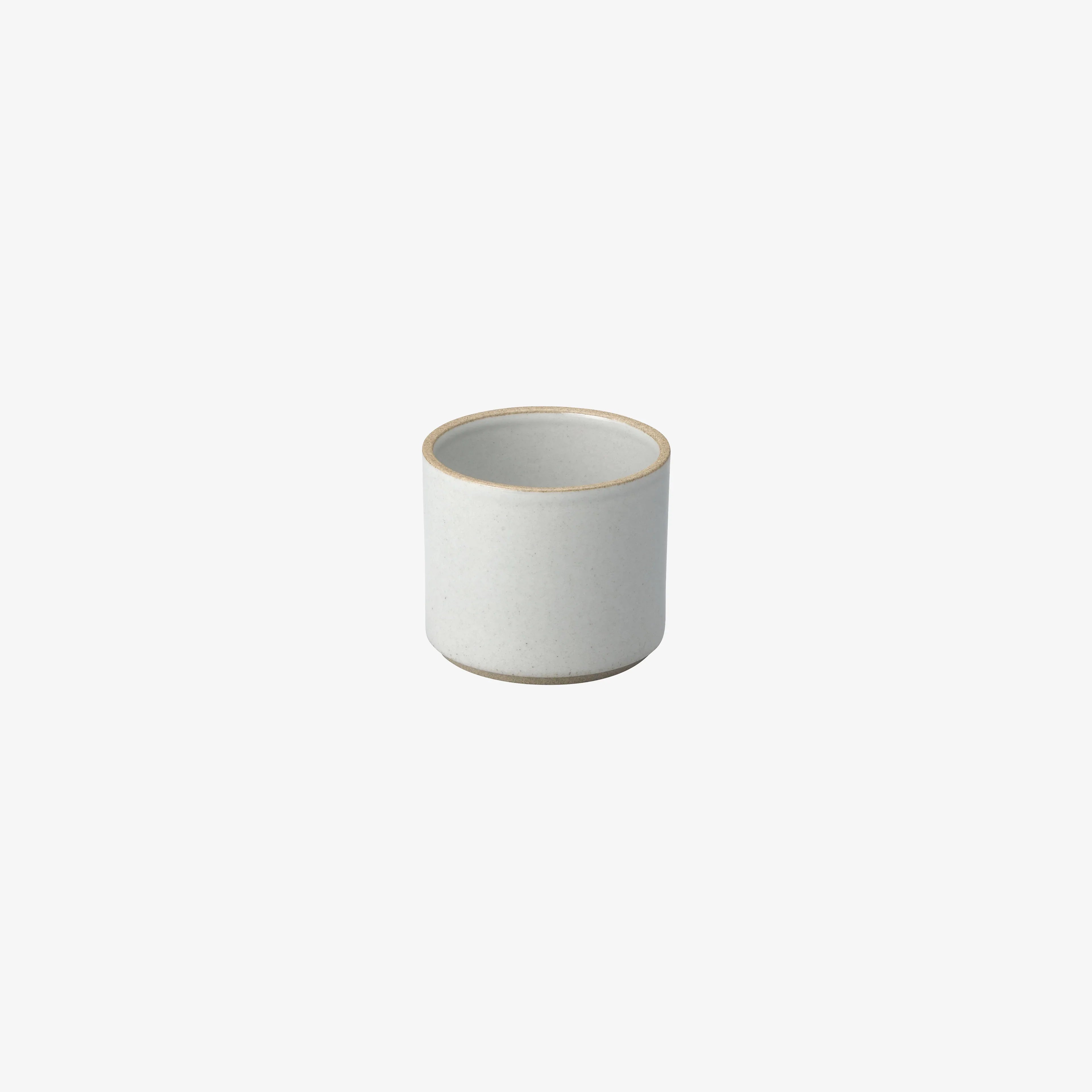 Hasami Porcelain - Cup without handle // Glazed grey