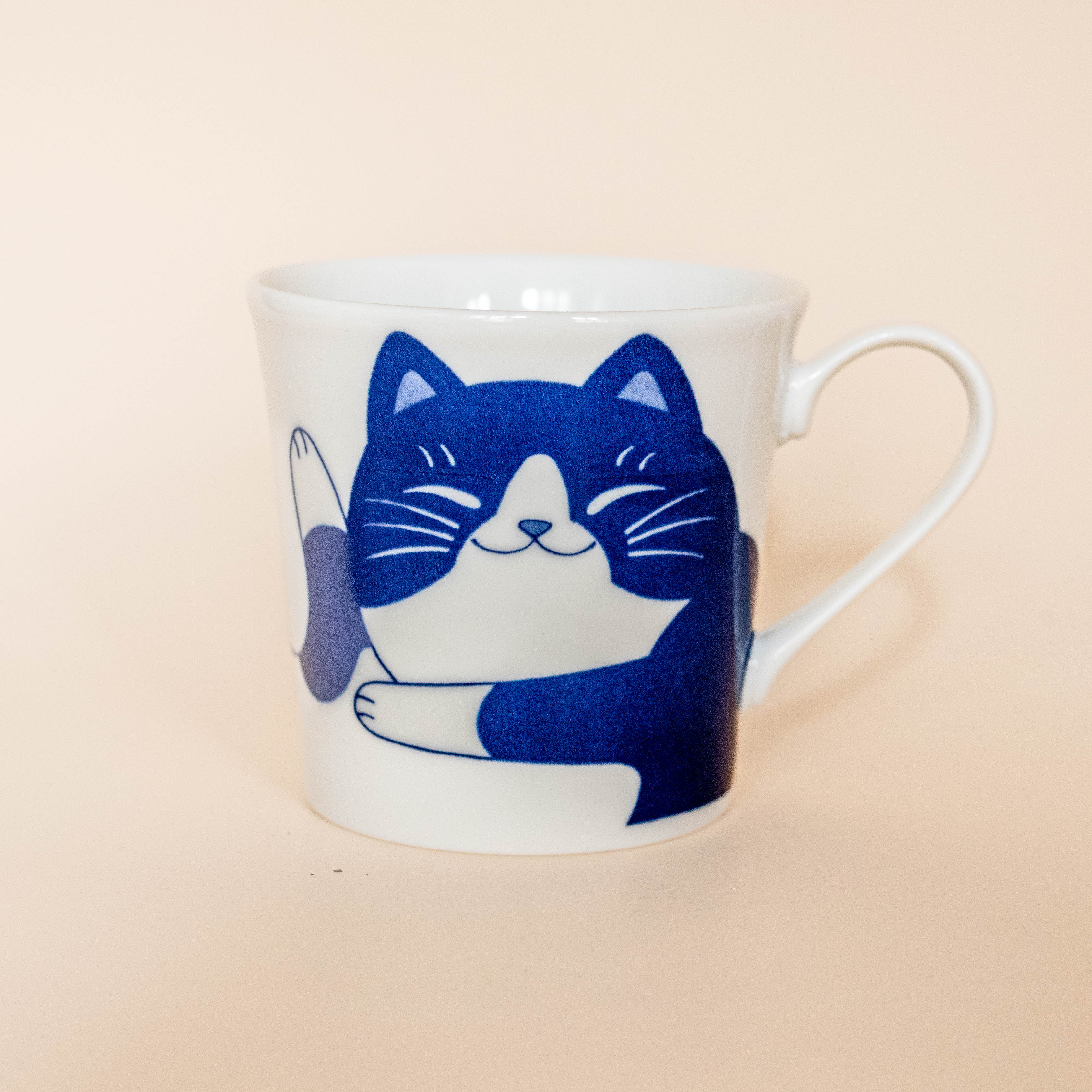 Fat Cat - cat cup dark