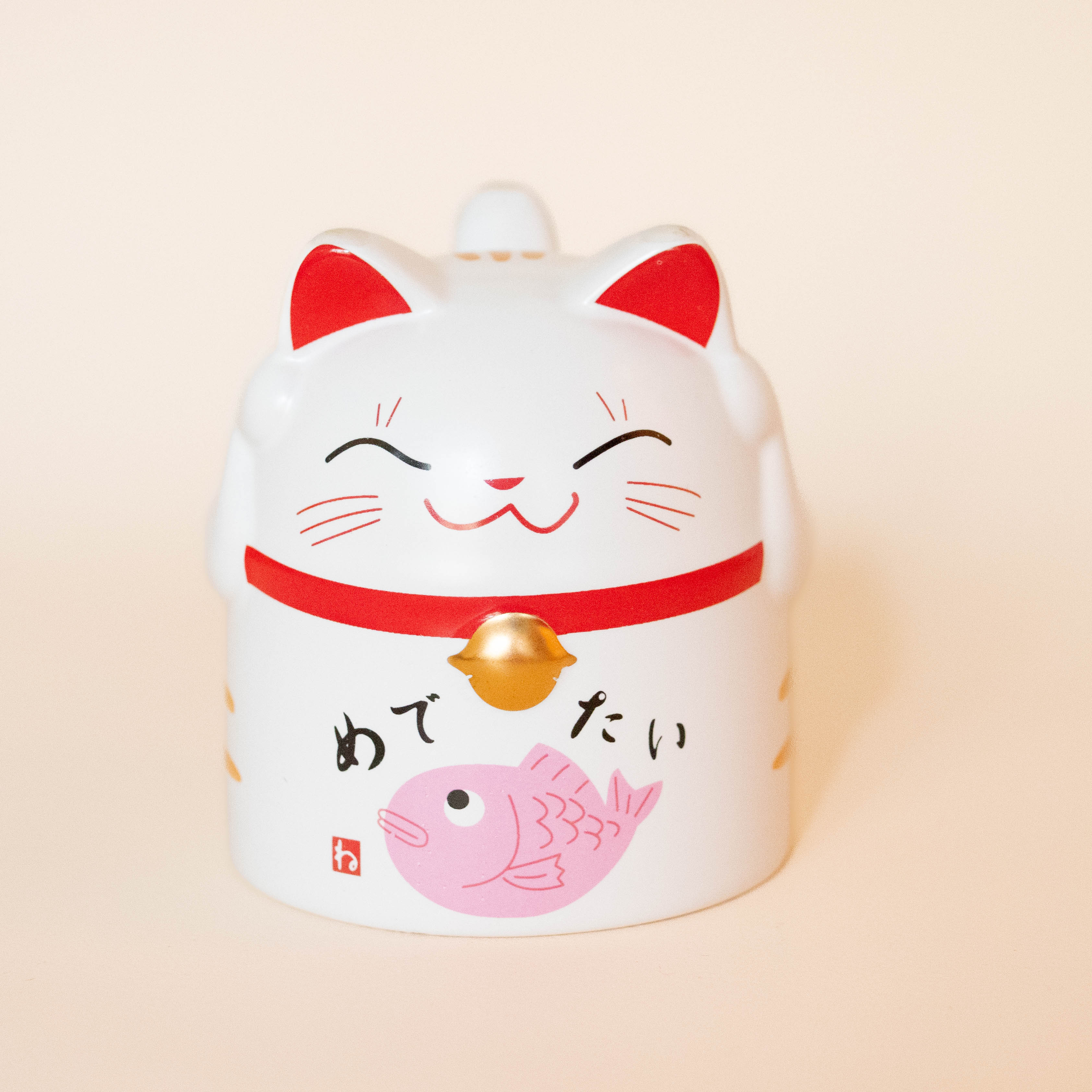 Lucky cat cup