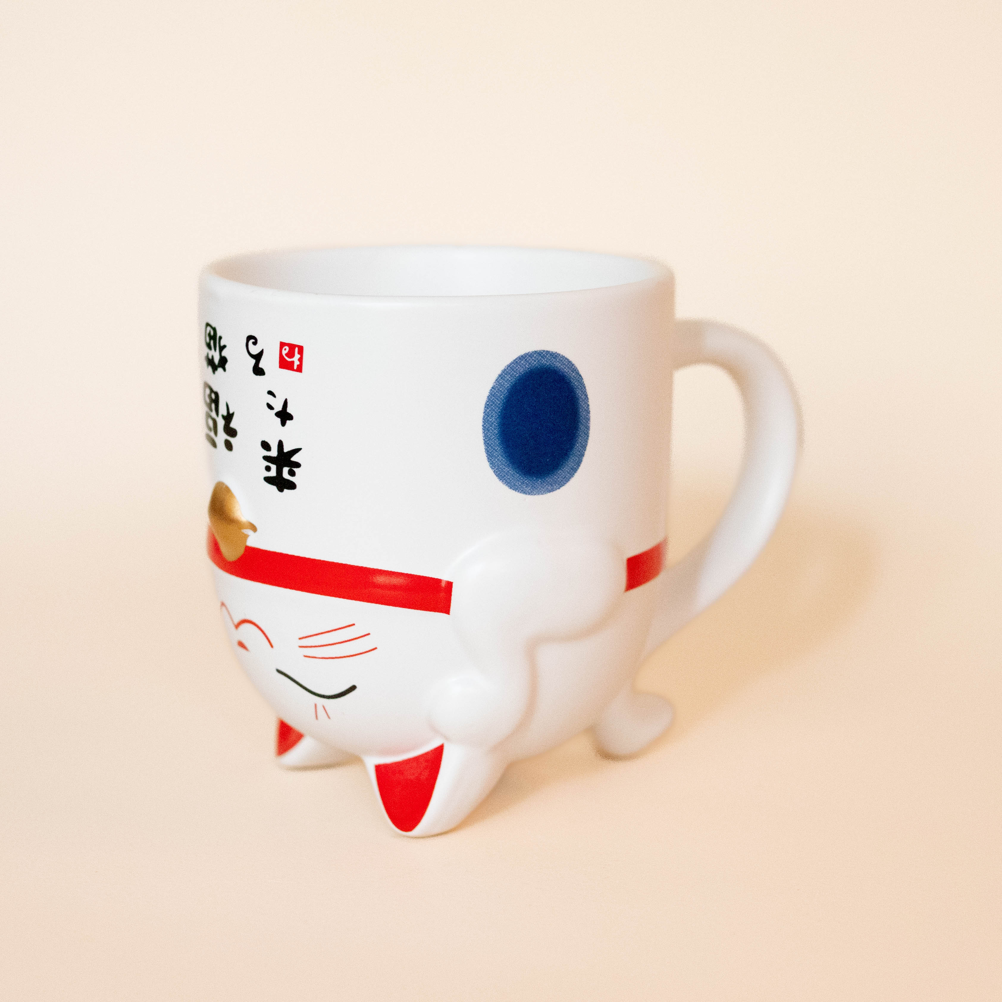 Lucky cat cup