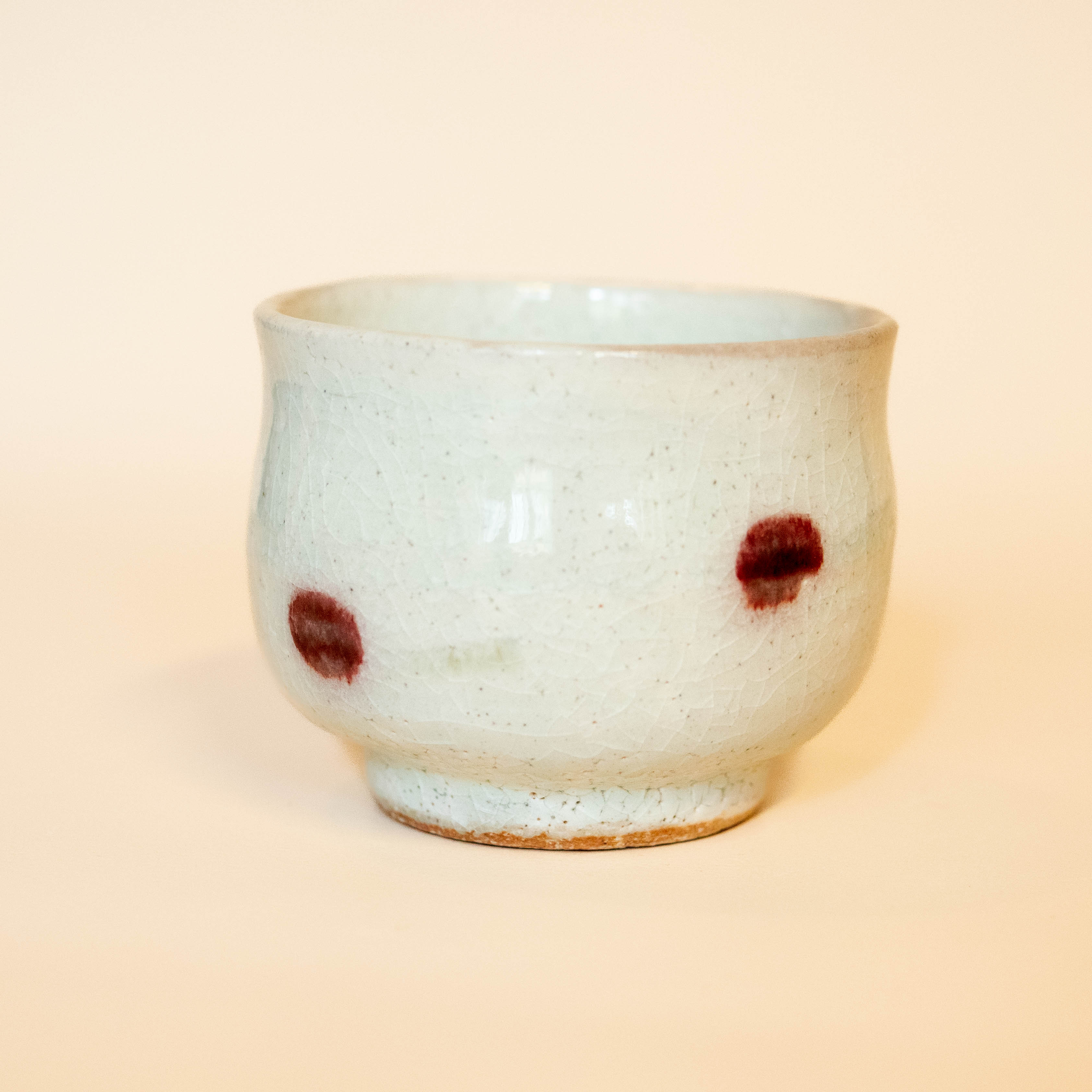 Japanese cup with cherry