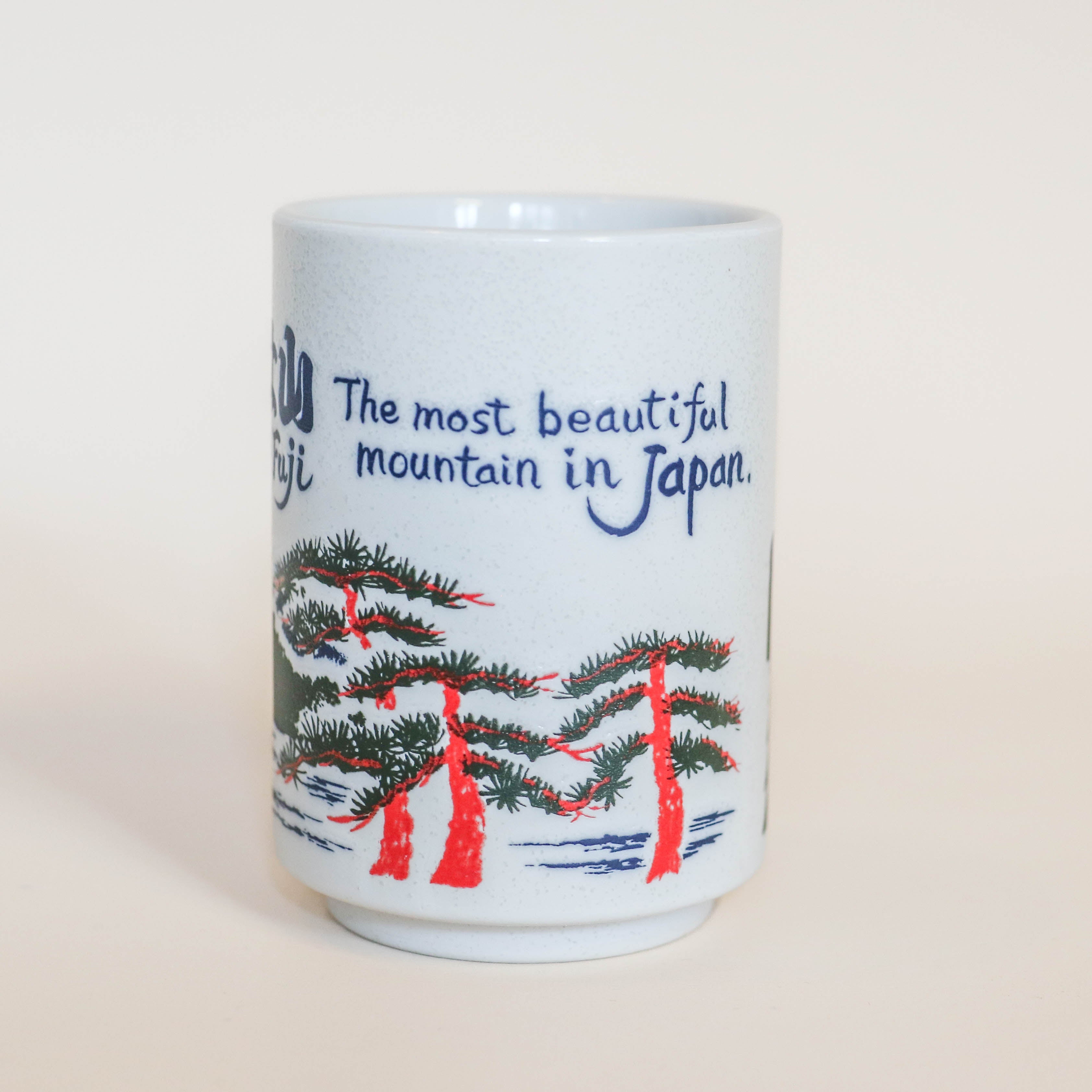 Cup with Mount Fuji