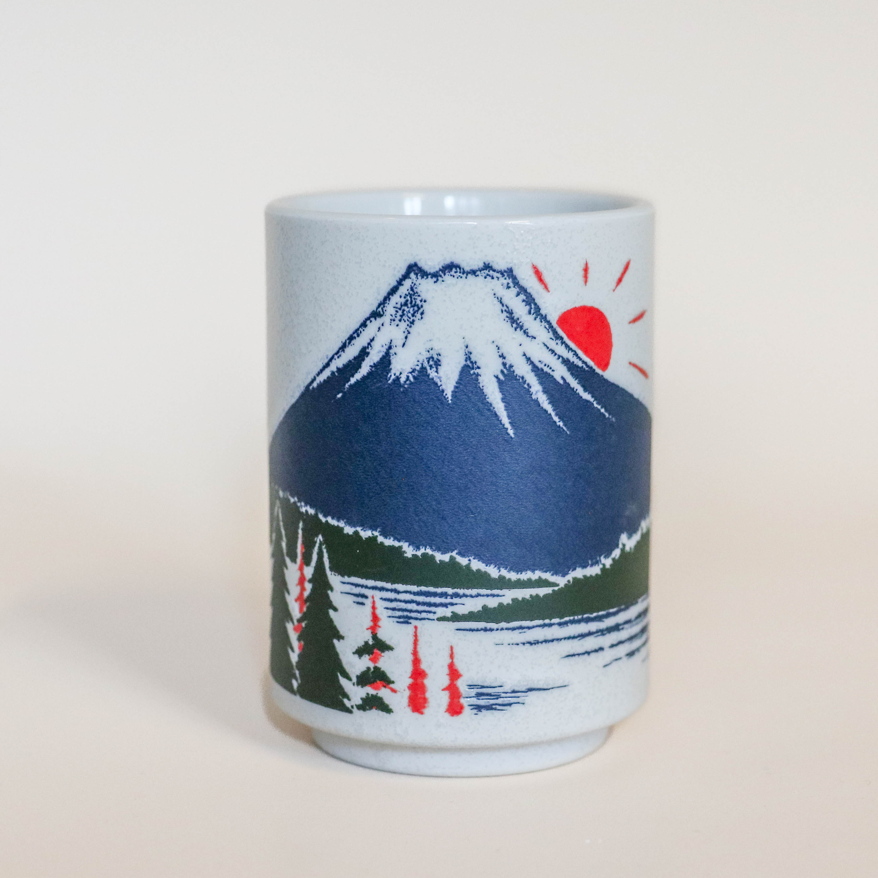 Cup with Mount Fuji