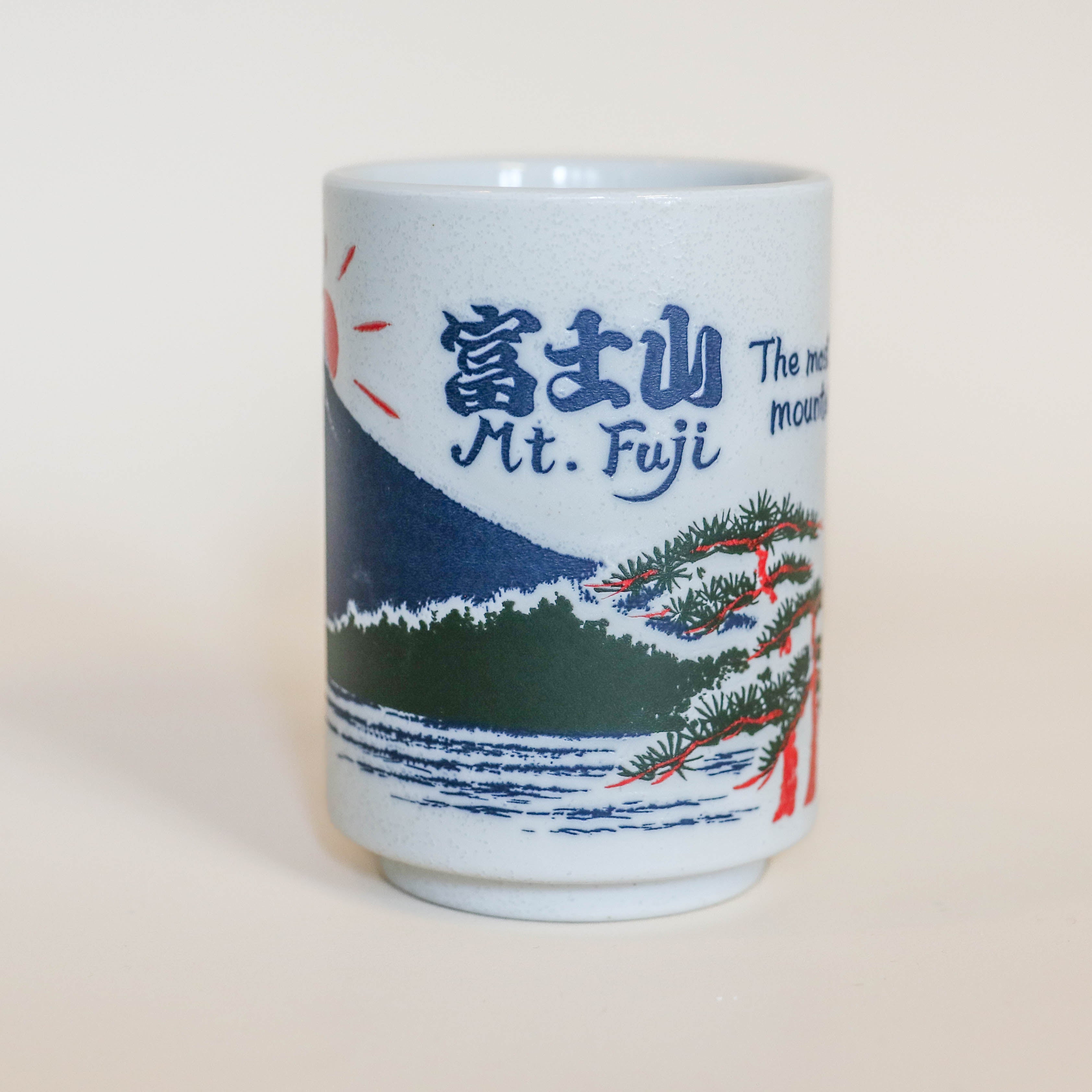 Cup with Mount Fuji