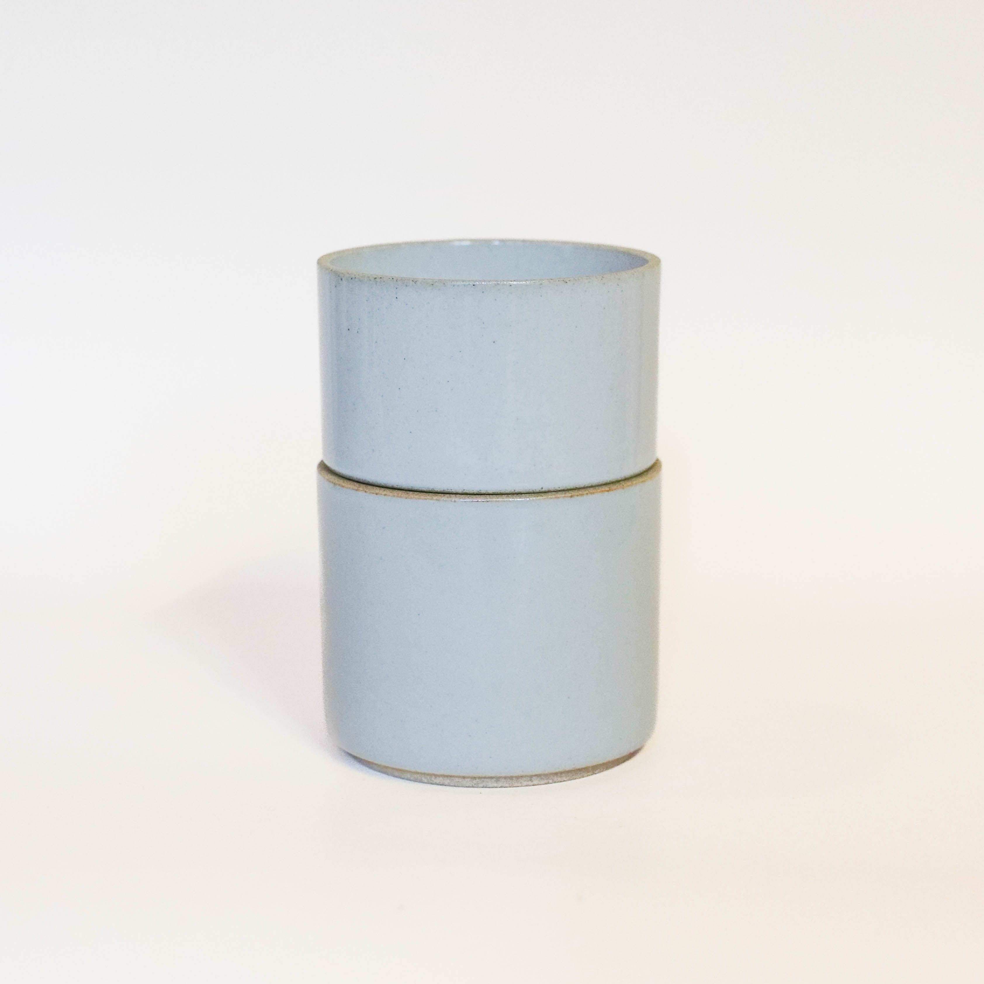 Hasami Porcelain - Cup without handle // Glazed grey