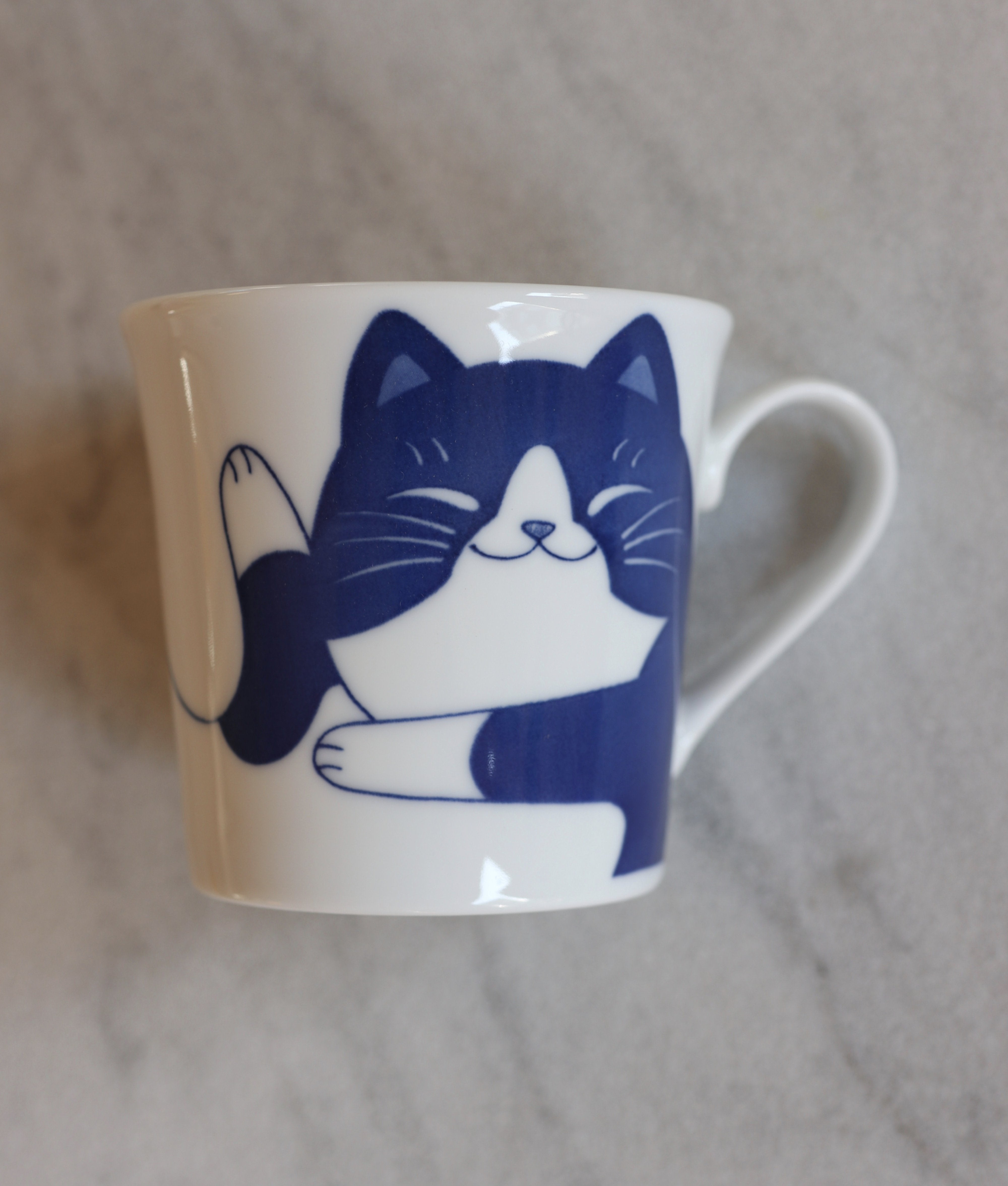 Fat Cat - cat cup dark