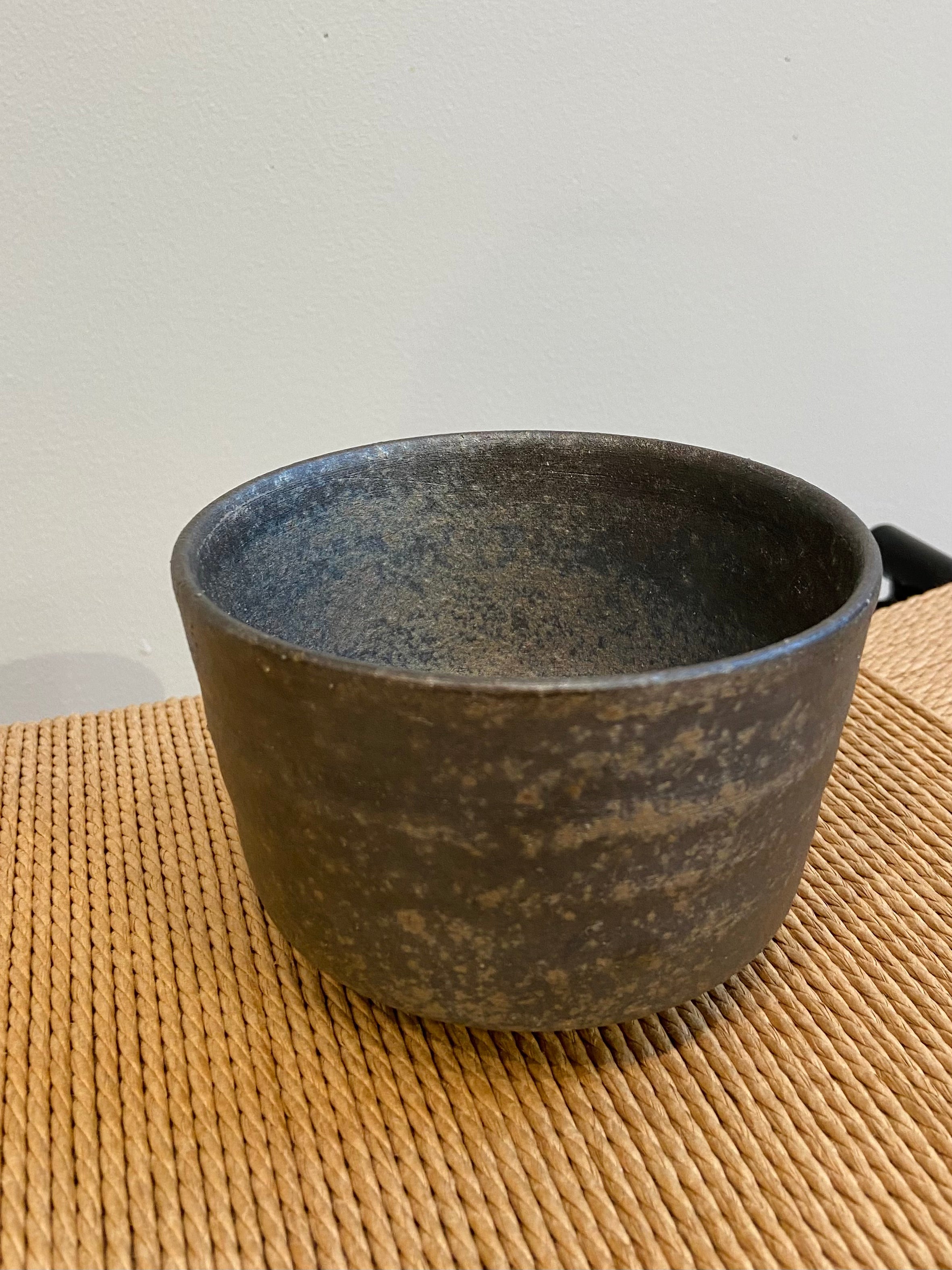 Matcha cup - Rustic black